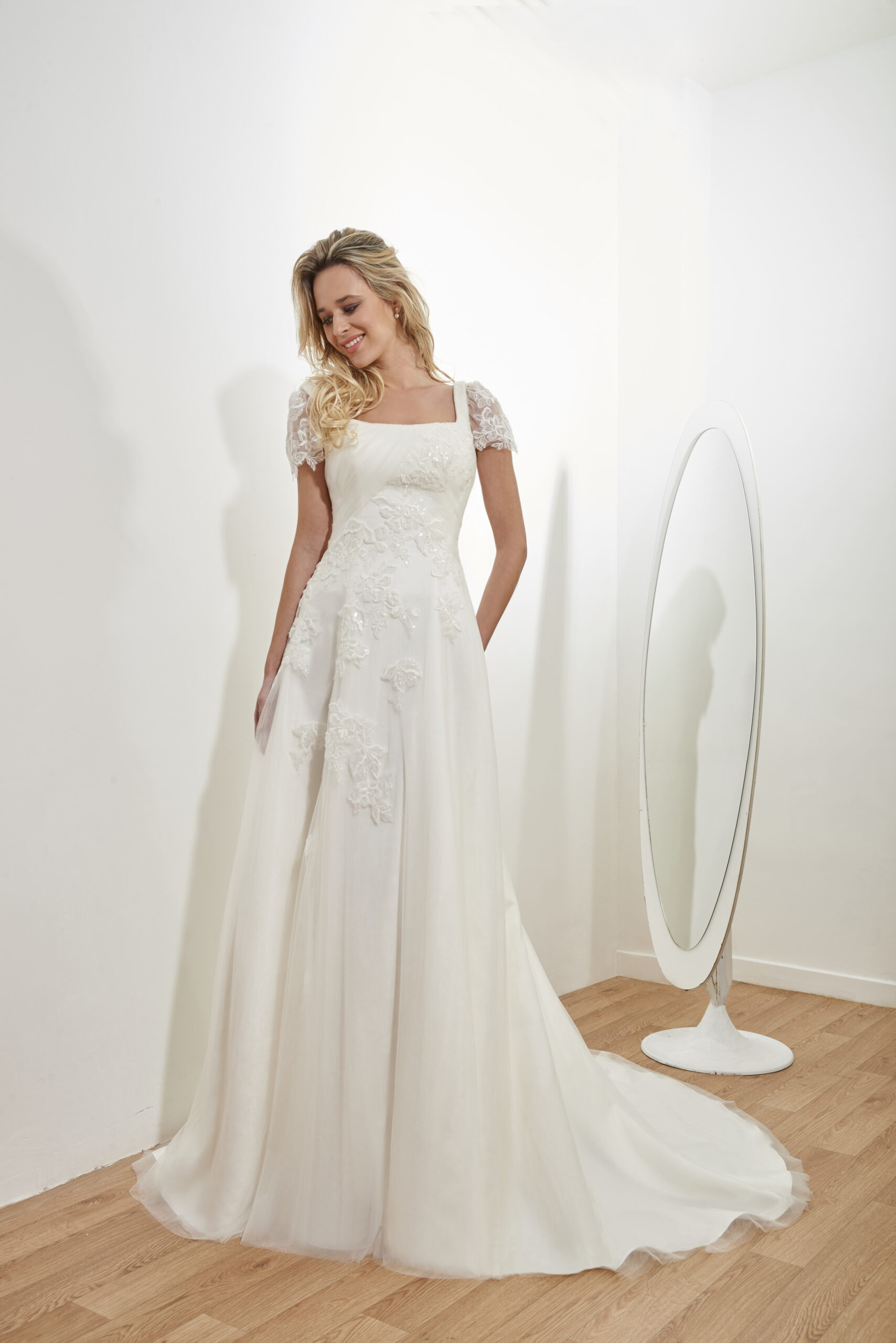 Robe de mariée TEXAS collection Annie Couture Bouvier Millot